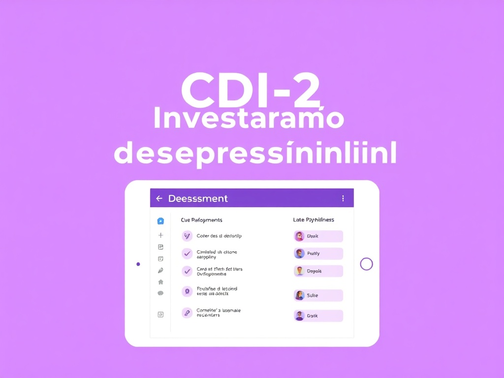 CDI-2 inventario depresi&oacute;n infantil evaluaci&oacute;n psicol&oacute;gica ni&ntilde;os adolescentes
