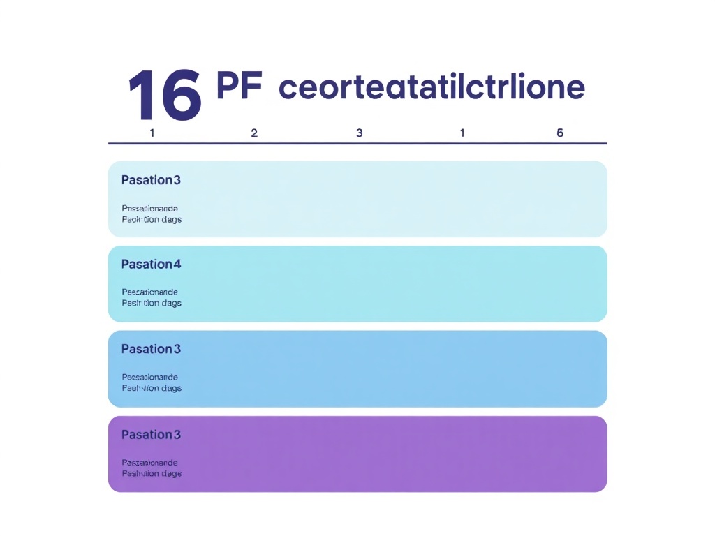 Matriz de factores de personalidad del 16PF en evaluaci&oacute;n psicol&oacute;gica