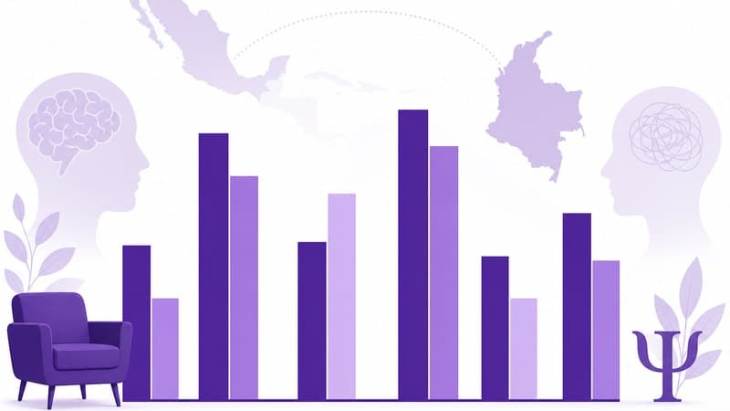 Visualización de evaluación psicológica transcultural en Latinoamérica