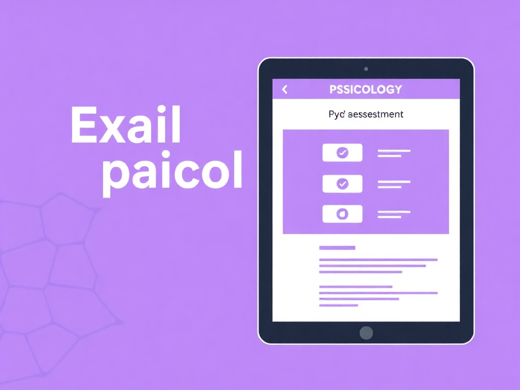 Profesional de psicolog&iacute;a realizando evaluaci&oacute;n psicol&oacute;gica con instrumentos cl&iacute;nicos