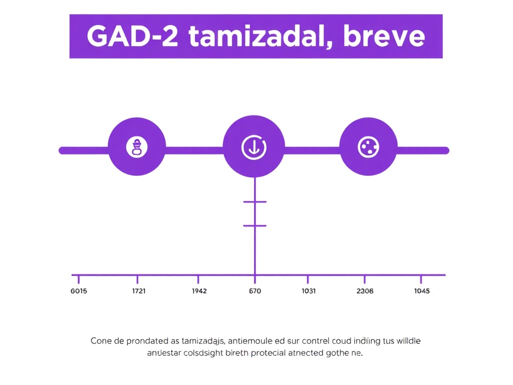 Escala de puntuaci&oacute;n del GAD-2 mostrando &iacute;tems sobre nerviosismo y preocupaci&oacute;n