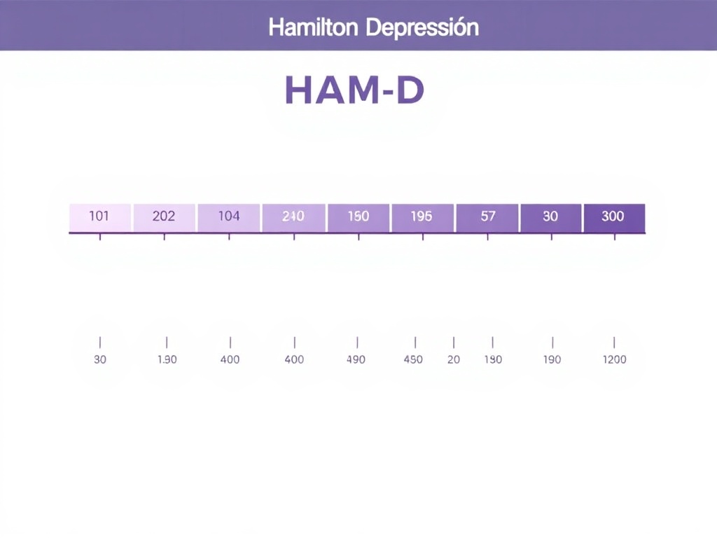 Estructura y &aacute;reas de evaluaci&oacute;n de la escala Hamilton depresi&oacute;n