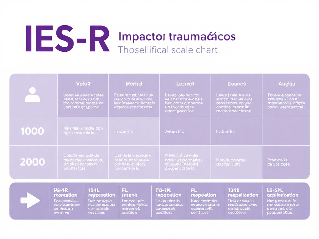 Estructura de dimensiones de la escala IES-R: intrusión, evitación y arousal