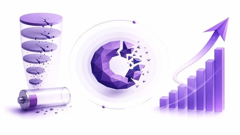 Visualización de las tres dimensiones del burnout: agotamiento, cinismo y eficacia