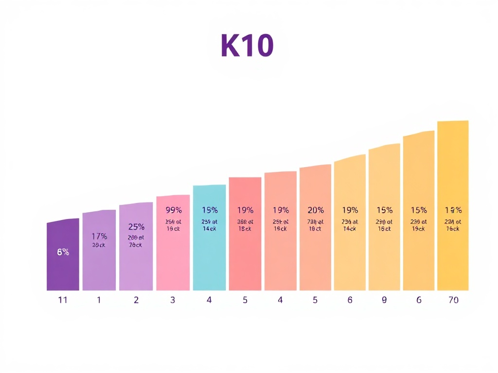 Puntuaci&oacute;n e interpretaci&oacute;n cl&iacute;nica de la escala K10