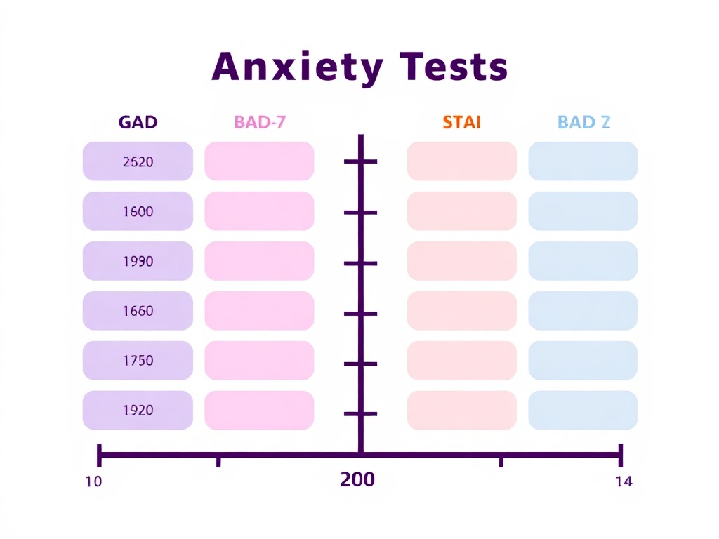 Tests de ansiedad Chile GAD-7 BAI STAI psicólogos