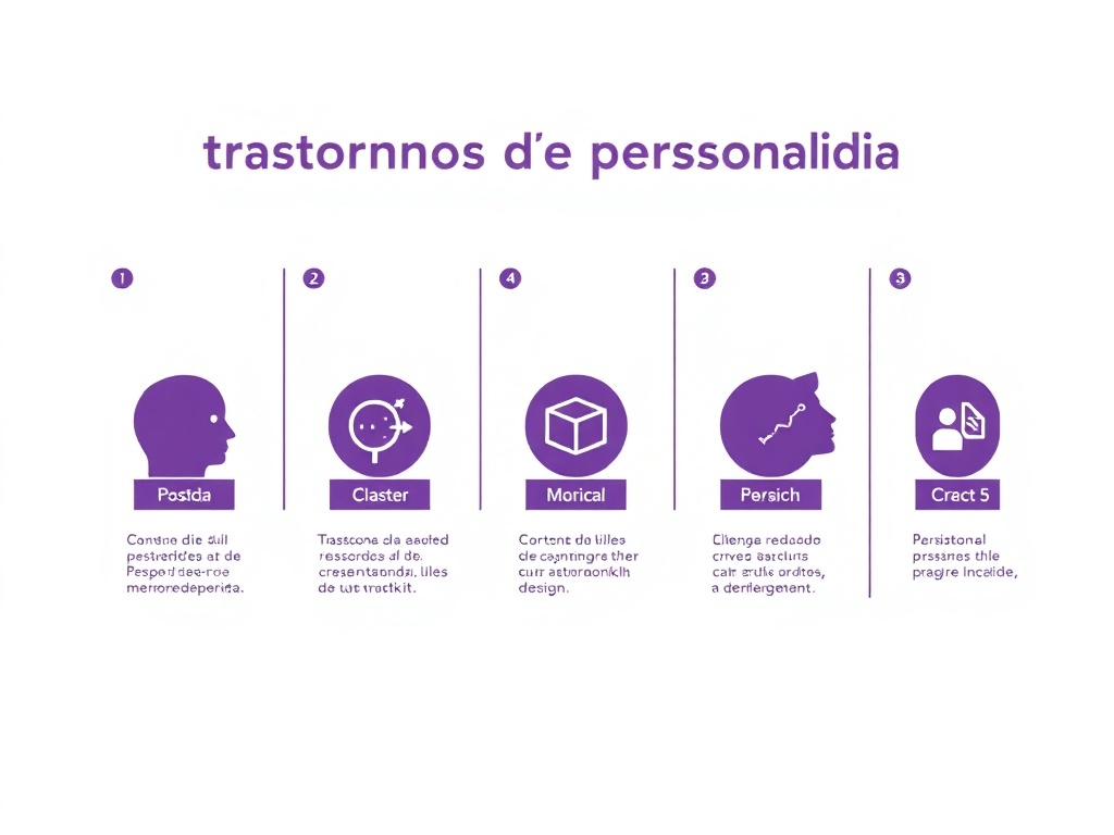 Clústeres A, B y C de trastornos de personalidad según DSM-5