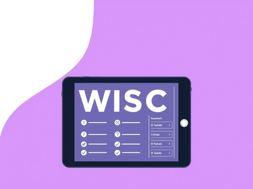 Psicóloga aplicando WISC V a escolar en evaluación de inteligencia infantil