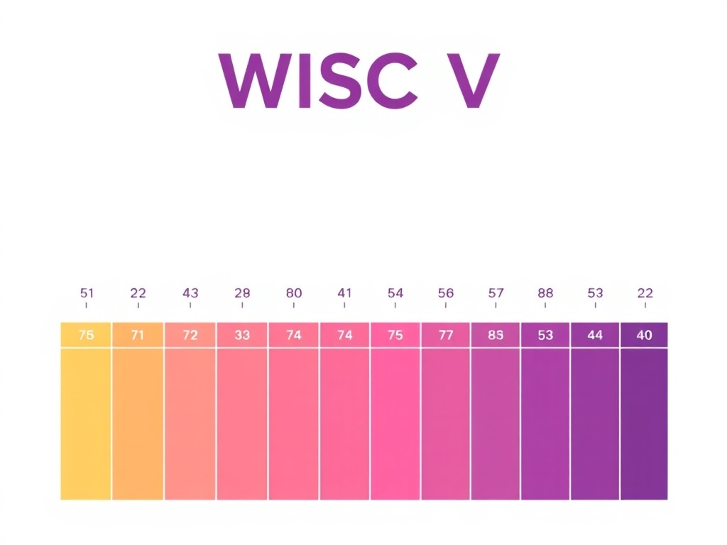 Esquema de índices del WISC V escala de inteligencia para niños
